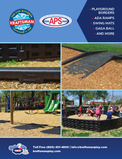 APS Playground Borders Catalog
